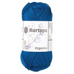 Kék (K605) Kartopu Organica horgoló fonal