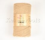 Bézs (08) ReTwisst Macrame String fésülhető fonal (3 mm)